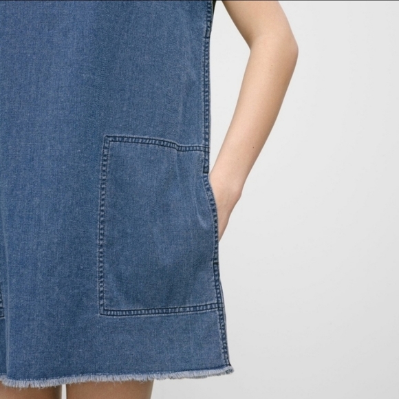 Atitzia Wilfred Free Nori Denim Dress XS - Picture 2 of 5